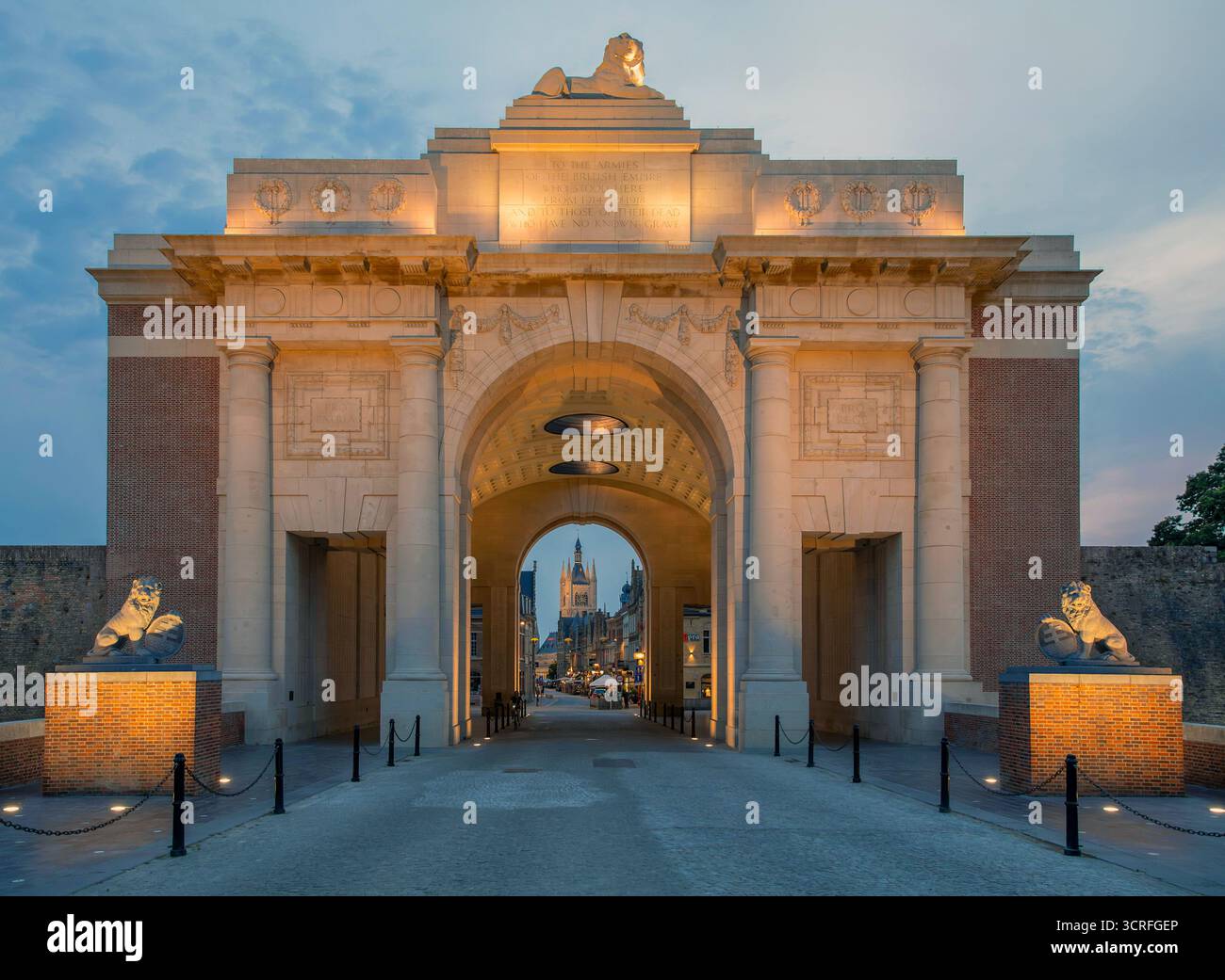 Ypres Foto Stock