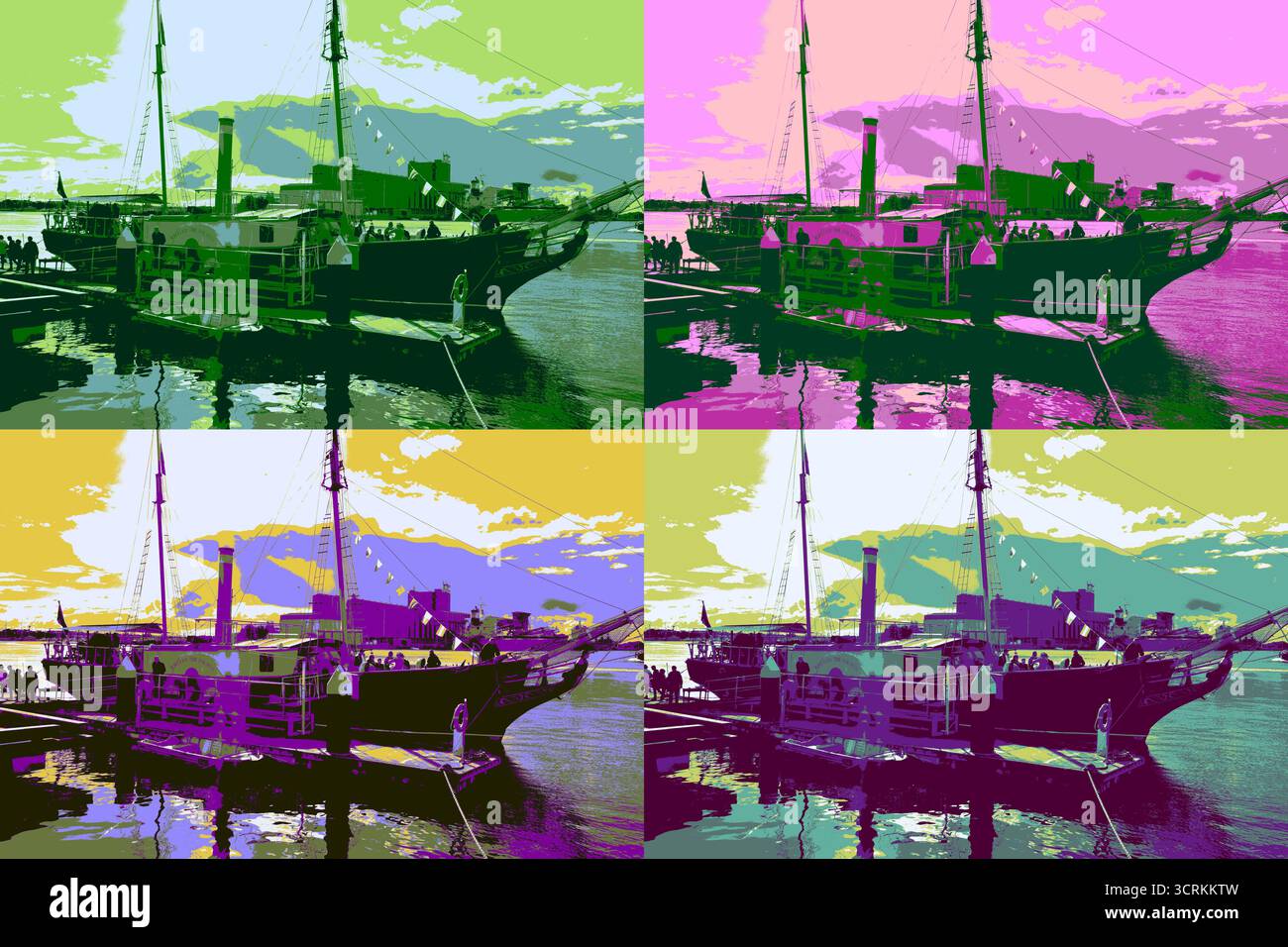 Dockside Quartet Foto Stock