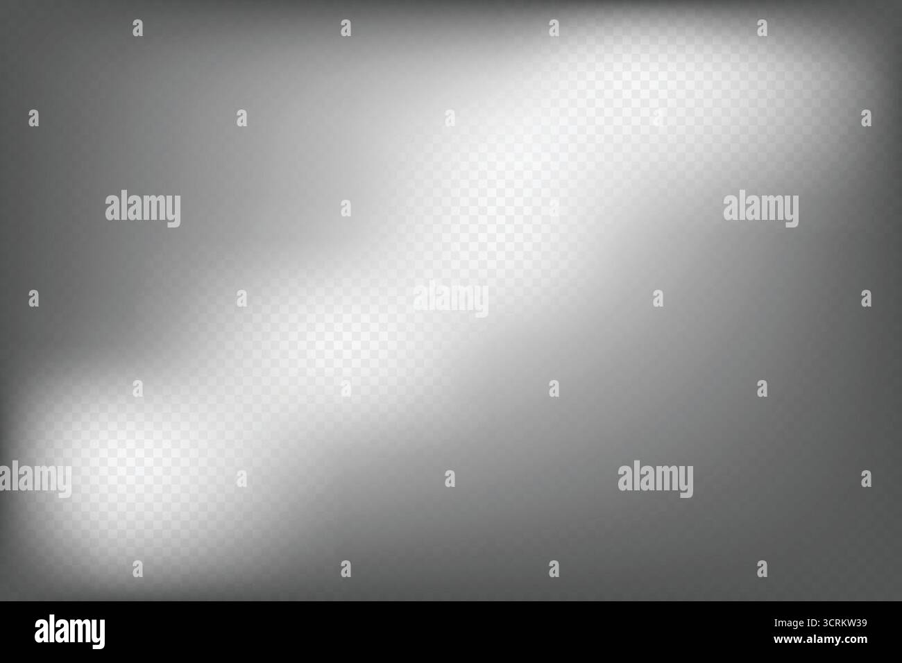 Sfondo scuro con effetto luce gialla diagonale e Vignetta con sfumatura sovrapposizione in scala di grigi morbida. Illustrazione Vettoriale
