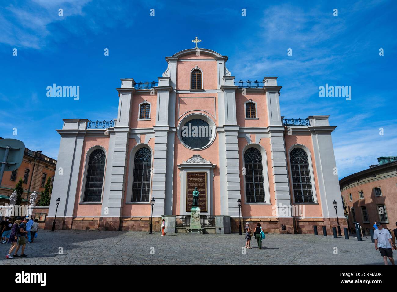 Cattedrale di Stoccolma (Storkyrkan) o Chiesa di San Nicola nella città vecchia di Stoccolma (Gamla Stan) in Svezia, Europa settentrionale Foto Stock