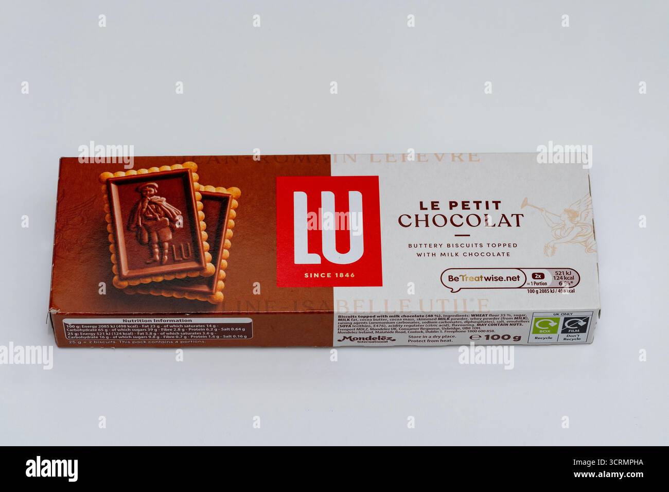 Biscotti al cioccolato LU le Petit Foto Stock