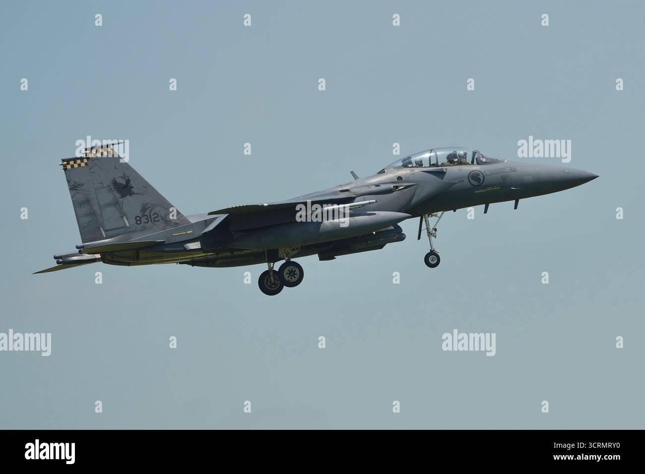 RSAF F F-15SG 8312 Foto Stock