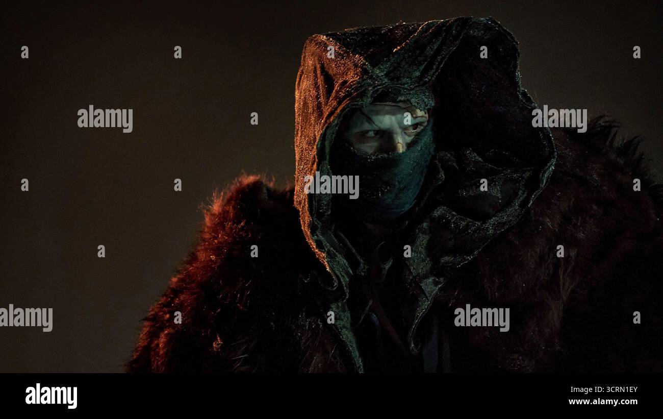 JACOB ELORDI in FRANKENSTEIN (2025), diretto da GUILLERMO DEL TORO. Crediti: Double dare You / Demilo Films / Bluegrass Films / album Foto Stock