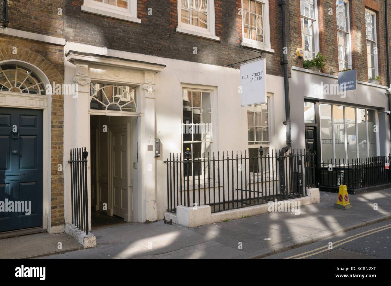 Frith Street Gallery, Soho, Londra, Inghilterra, Regno Unito. Gallerie d'arte Foto Stock