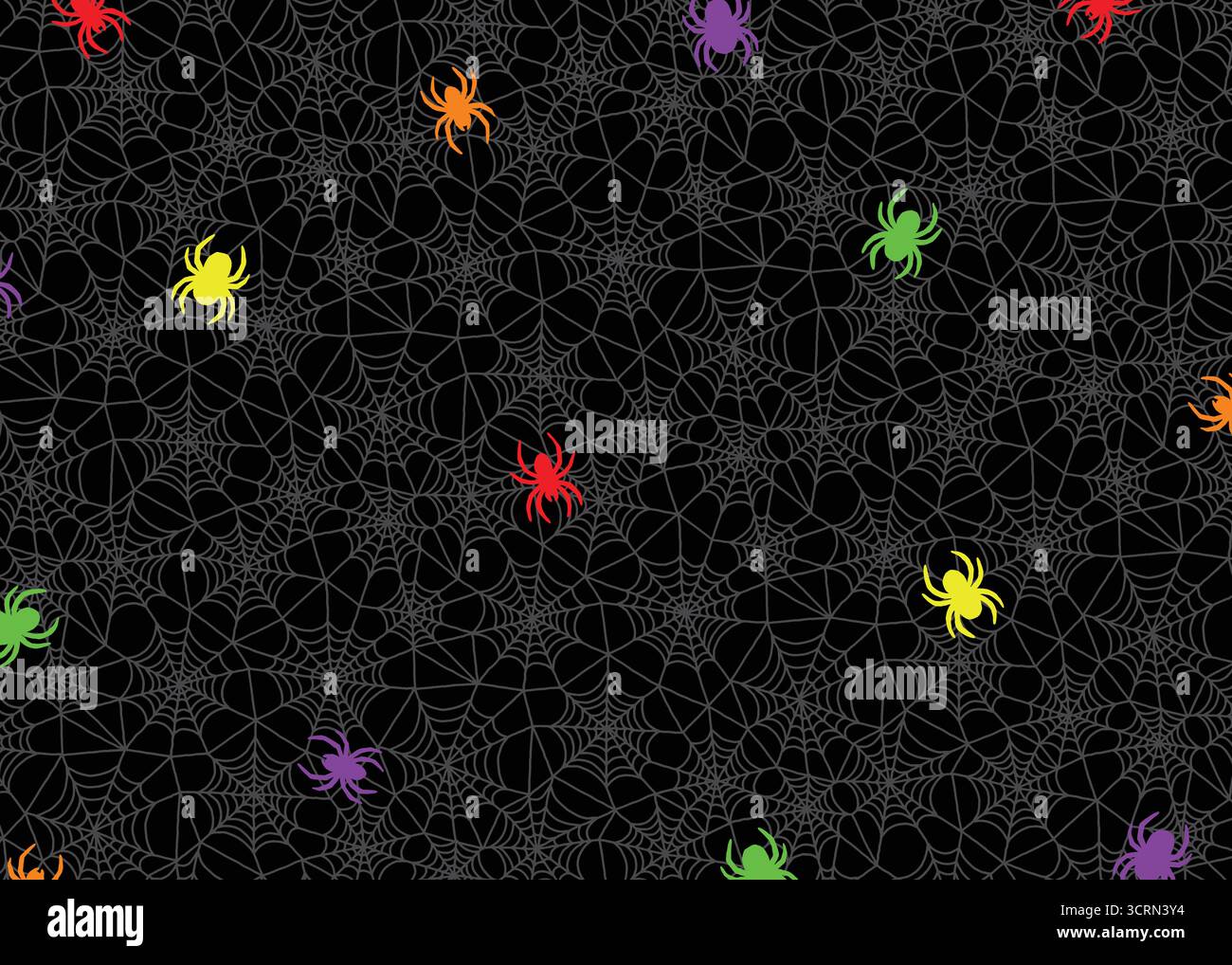 Sfondo schema ragnatele astratte. Sfondo dell'illustrazione vettoriale Illustrazione Vettoriale