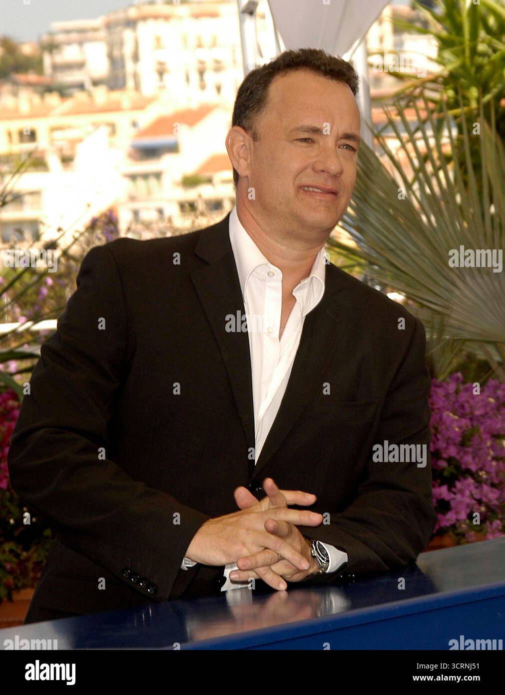 Tom Hanks a una chiamata per i Ladykillers al Festival di Cannes 2004 - 18/05/04 Foto Stock