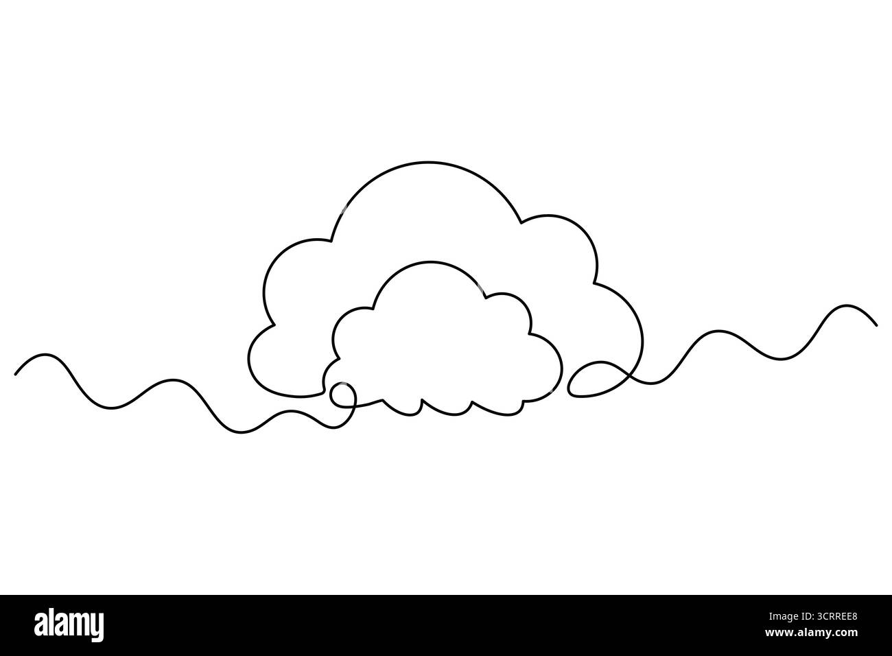 Icona Cloud Computing linea continua archiviazione cloud e vettore di backup dei dati Illustrazione Vettoriale Icona Cloud Computing linea continua archiviazione cloud e vettore di backup dei dati Illustrazione Vettoriale