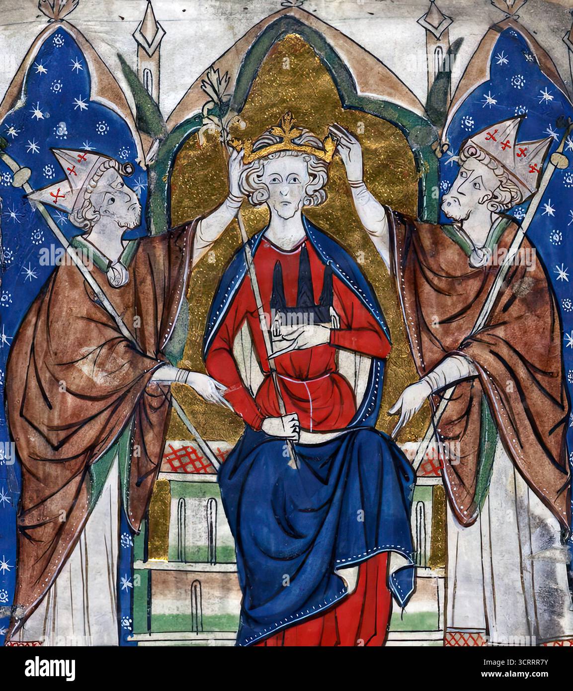Enrico III (1 ottobre 1207 – 16 novembre 1272), noto anche come Enrico di Winchester, fu re d'Inghilterra, signore d'Irlanda e duca d'Aquitania dal 1216 fino alla sua morte nel 1272 Foto Stock