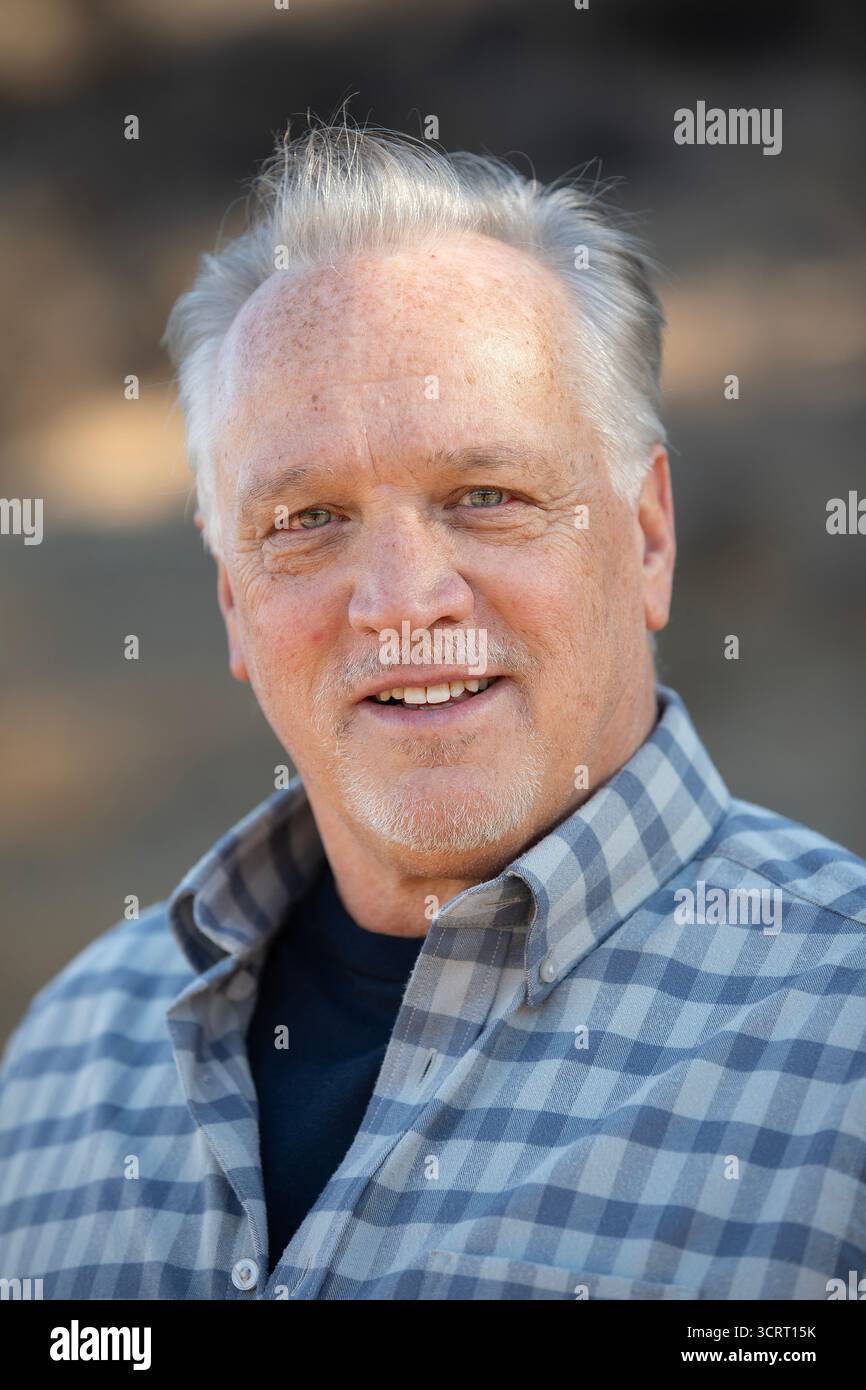 Ed Nordskog in California il 14 gennaio 2025.PIC © Dan Tuffs 2025 Foto Stock