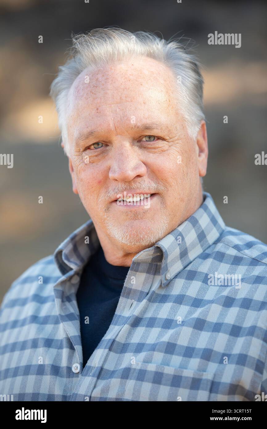 Ed Nordskog in California il 14 gennaio 2025.PIC © Dan Tuffs 2025 Foto Stock