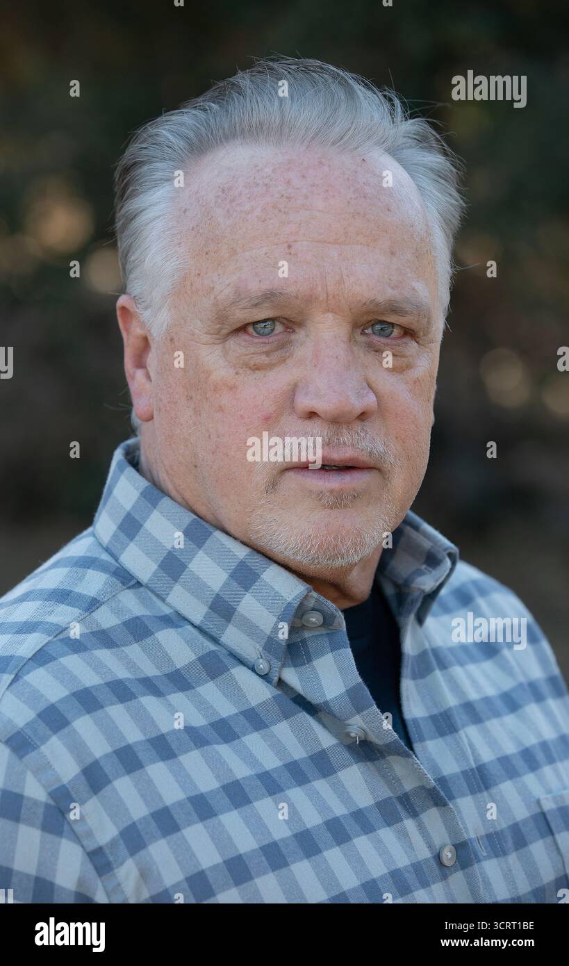Ed Nordskog in California il 14 gennaio 2025.PIC © Dan Tuffs 2025 Foto Stock