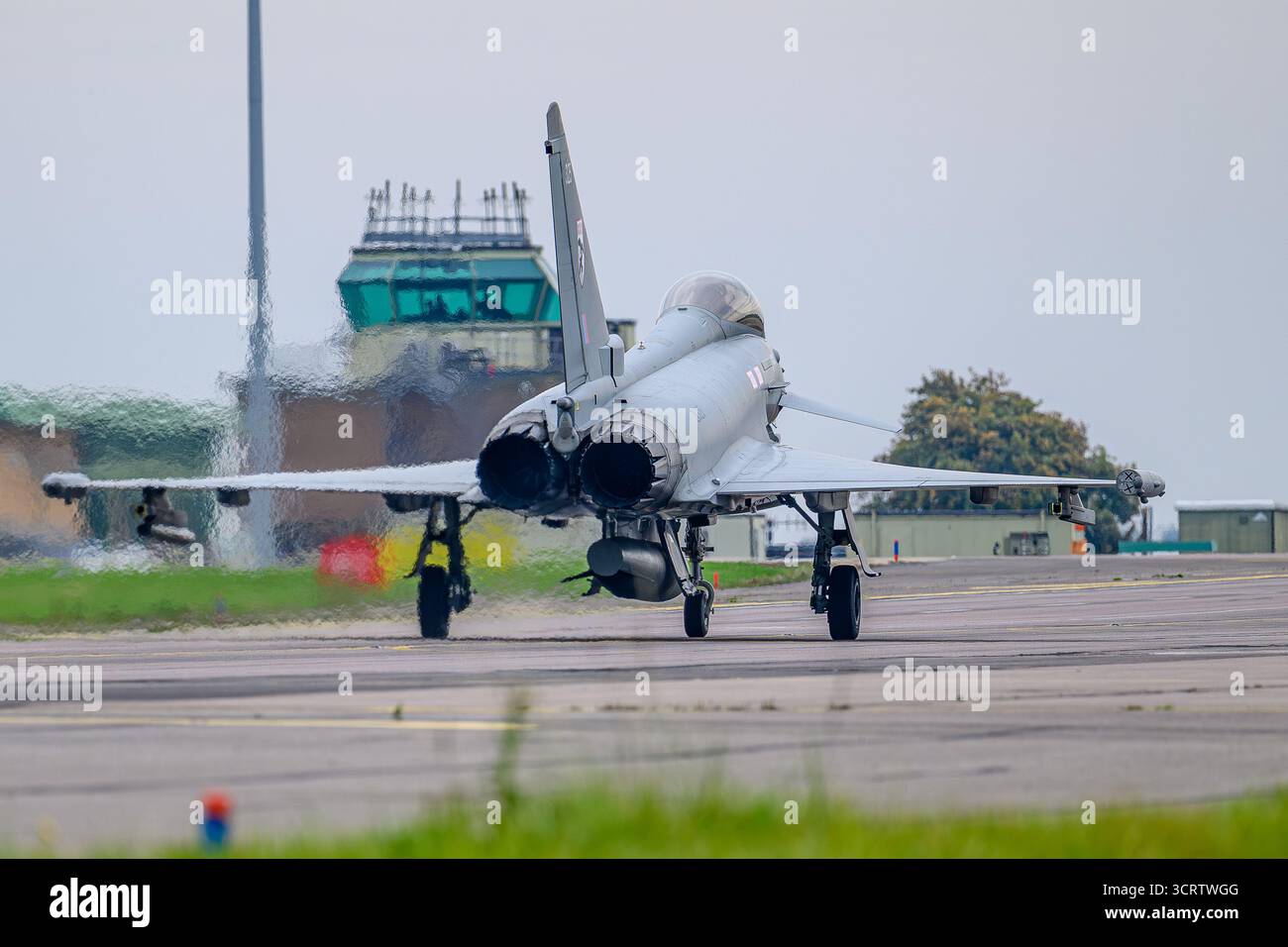 Display RAF Brize Norton, Industry Day, Eurofighter Typhoon Callsign REHEAT01. Foto Stock