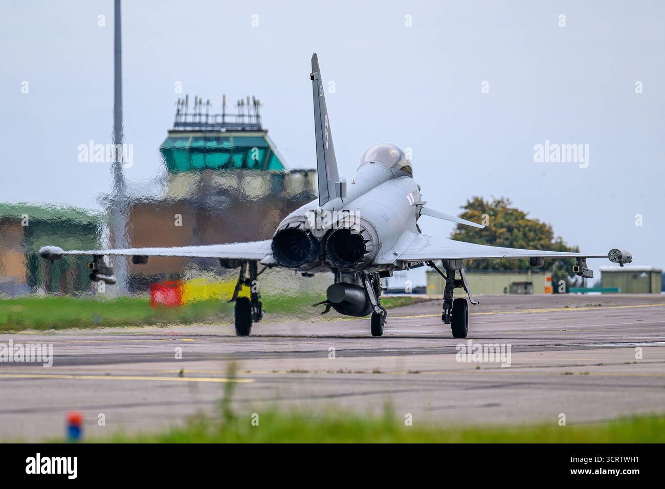 Display RAF Brize Norton, Industry Day, Eurofighter Typhoon Callsign REHEAT01. Foto Stock