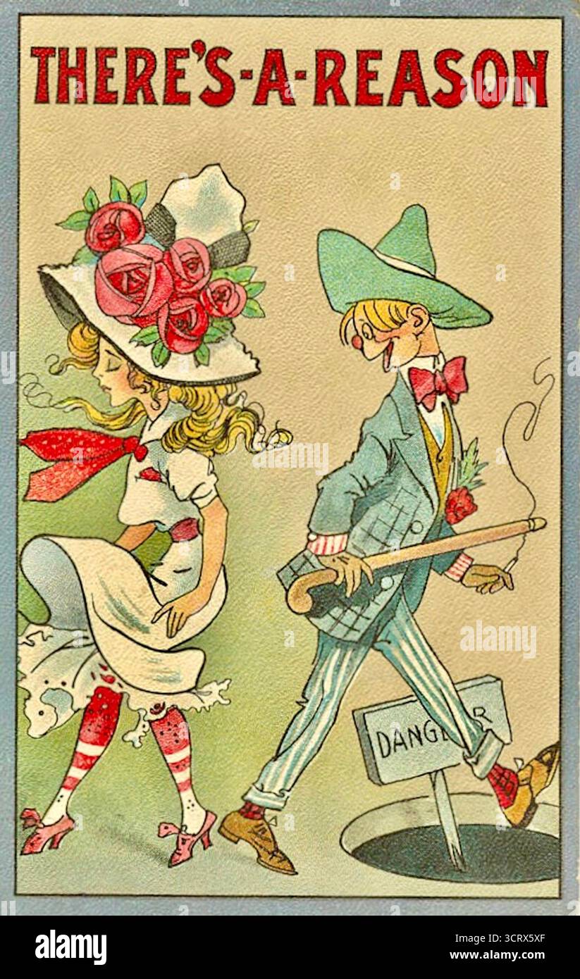 Clare Victor Dwiggins, c'e' un motivo, serie no 26, Foto Stock