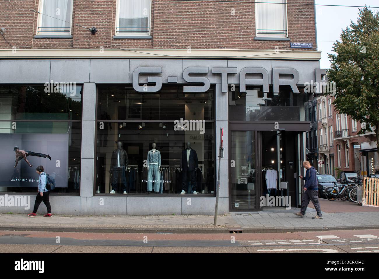 G-Star Shop ad Amsterdam Paesi Bassi 2-10-2025 Foto Stock
