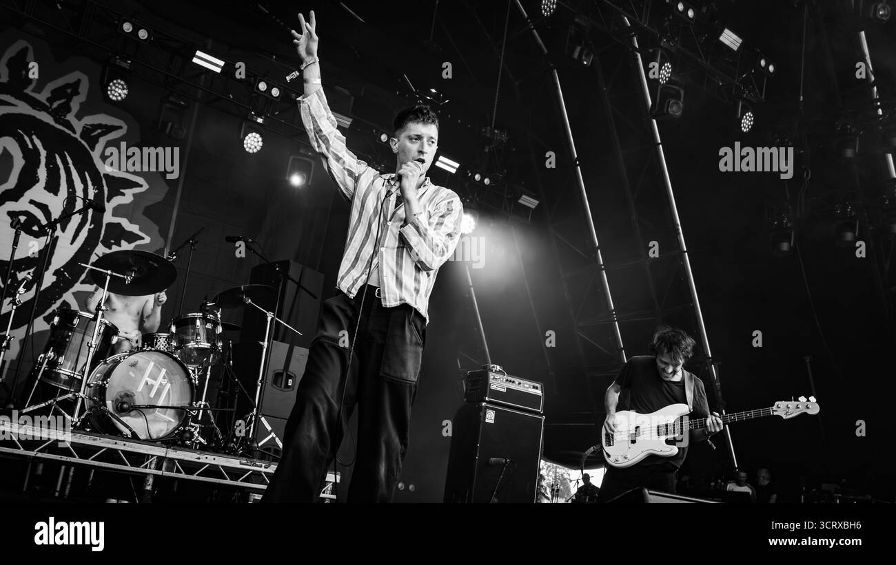 Polmoni pesanti al Beautiful Days Festival 2025 Foto Stock