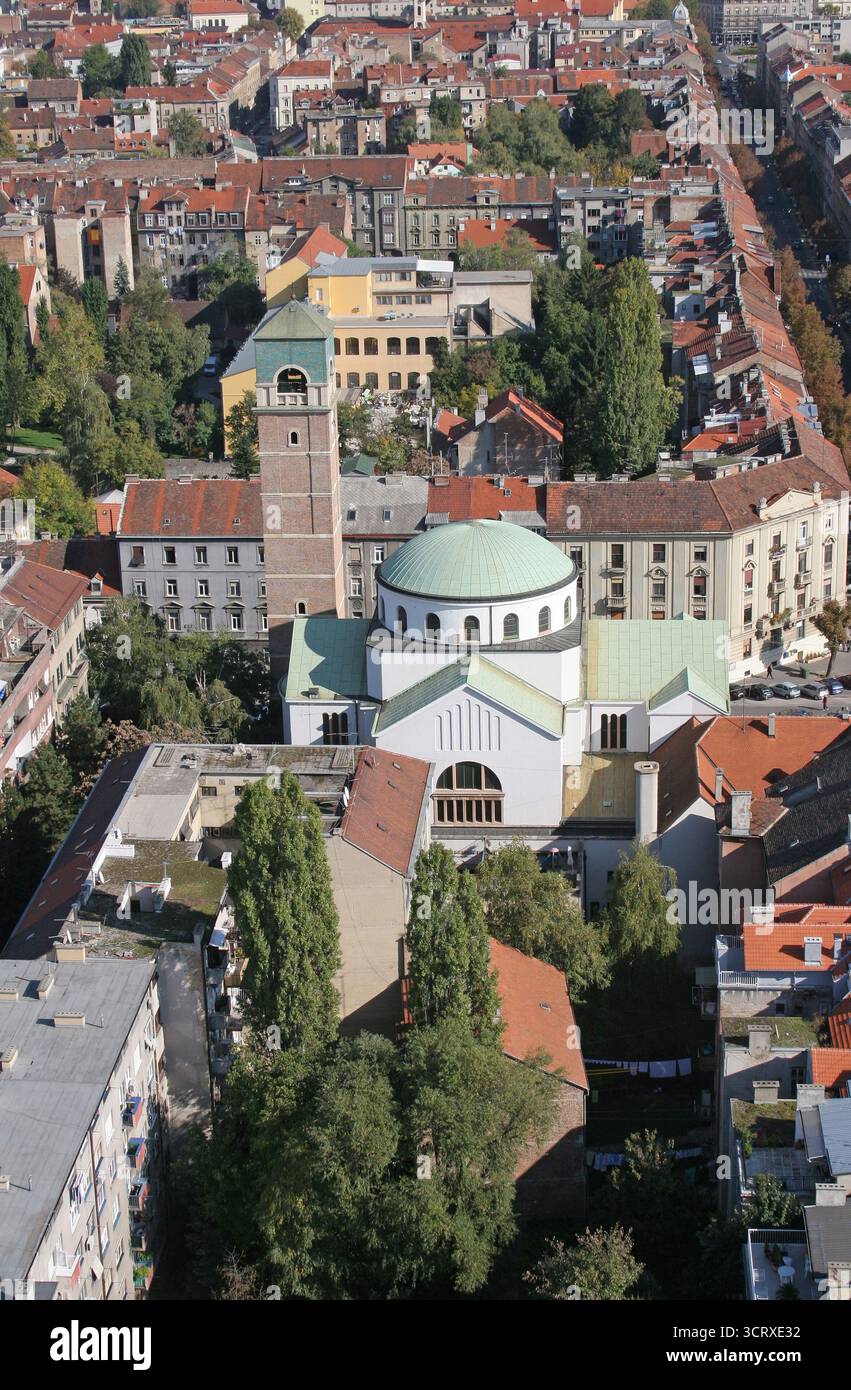 Chiesa di San Biagio a Zagabria, Croazia Foto Stock