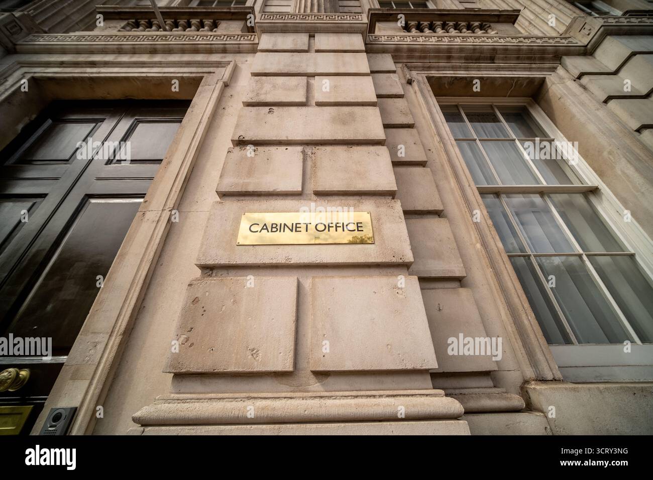 LONDRA - 23 AGOSTO 2025: L'Ufficio del Gabinetto - dipartimento del governo del Regno Unito responsabile del sostegno al primo ministro e al governo. Foto Stock