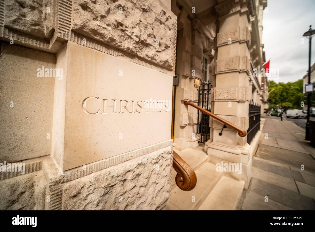 LONDRA - 26 AGOSTO 2025: Christie's London - la principale casa d'aste situata al numero 8 di King Street, St James's, Londra Foto Stock