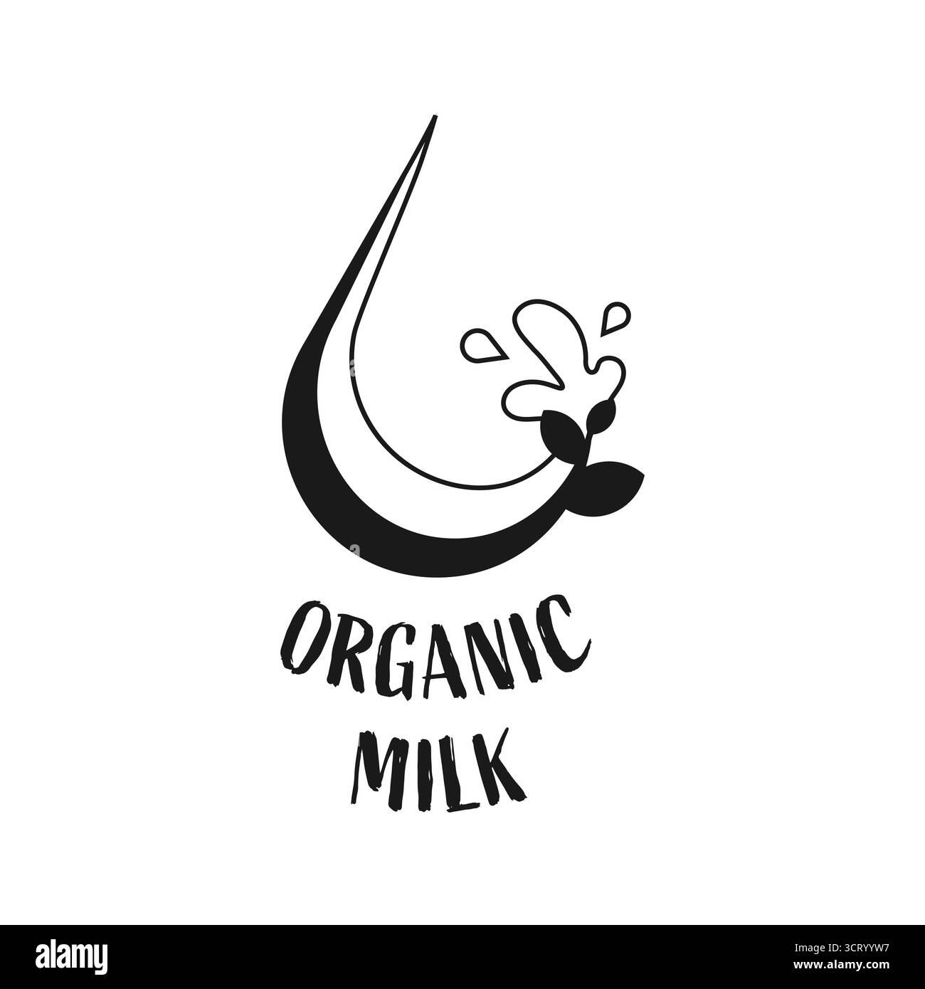 Questa infografica evidenzia l'importanza della produzione di latte biologico e il suo impatto positivo sull'ambiente. Mostra pratiche agricole sostenibili a sostegno di un'agricoltura ecocompatibile. Illustrazione Vettoriale