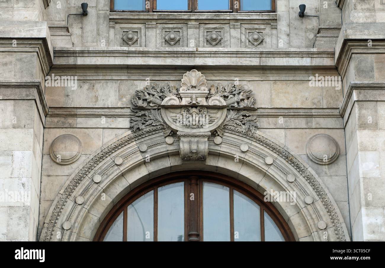 Palazzo di giustizia a Bucarest Foto Stock