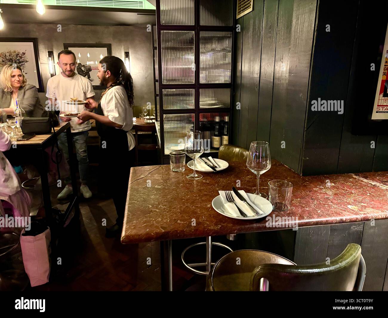 London Soho, Ember Yard tapas e cocktail bar ristorante Foto Stock London Soho, Ember Yard tapas e cocktail bar ristorante Foto Stock