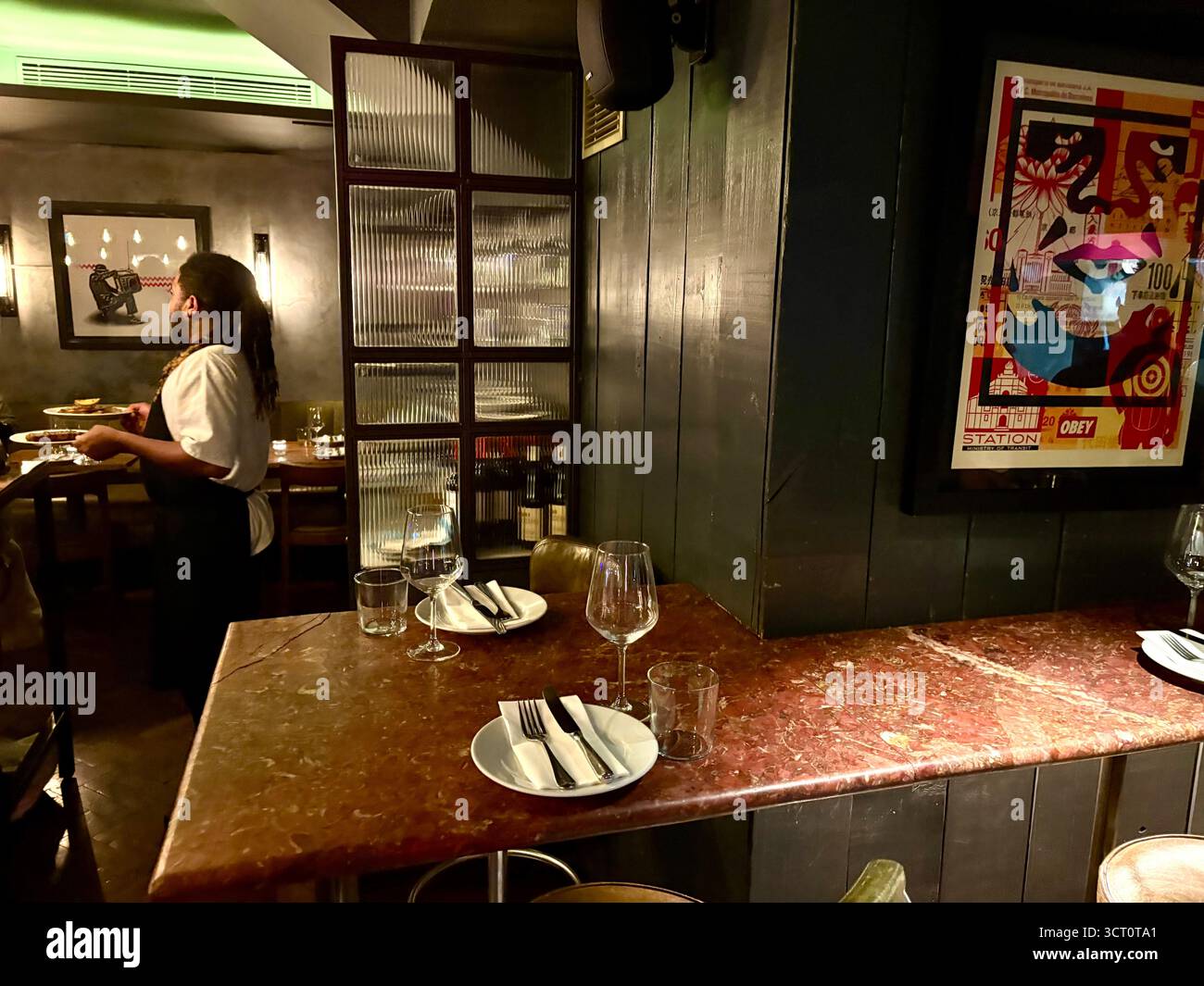 London Soho, Ember Yard tapas e cocktail bar ristorante Foto Stock London Soho, Ember Yard tapas e cocktail bar ristorante Foto Stock