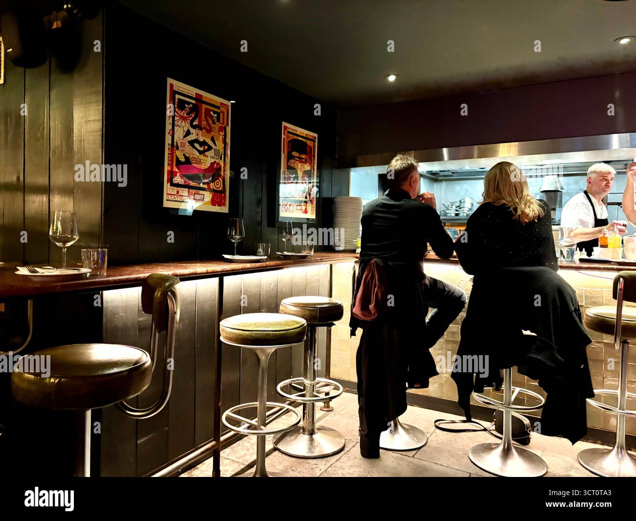 London Soho, Ember Yard tapas e cocktail bar ristorante Foto Stock London Soho, Ember Yard tapas e cocktail bar ristorante Foto Stock