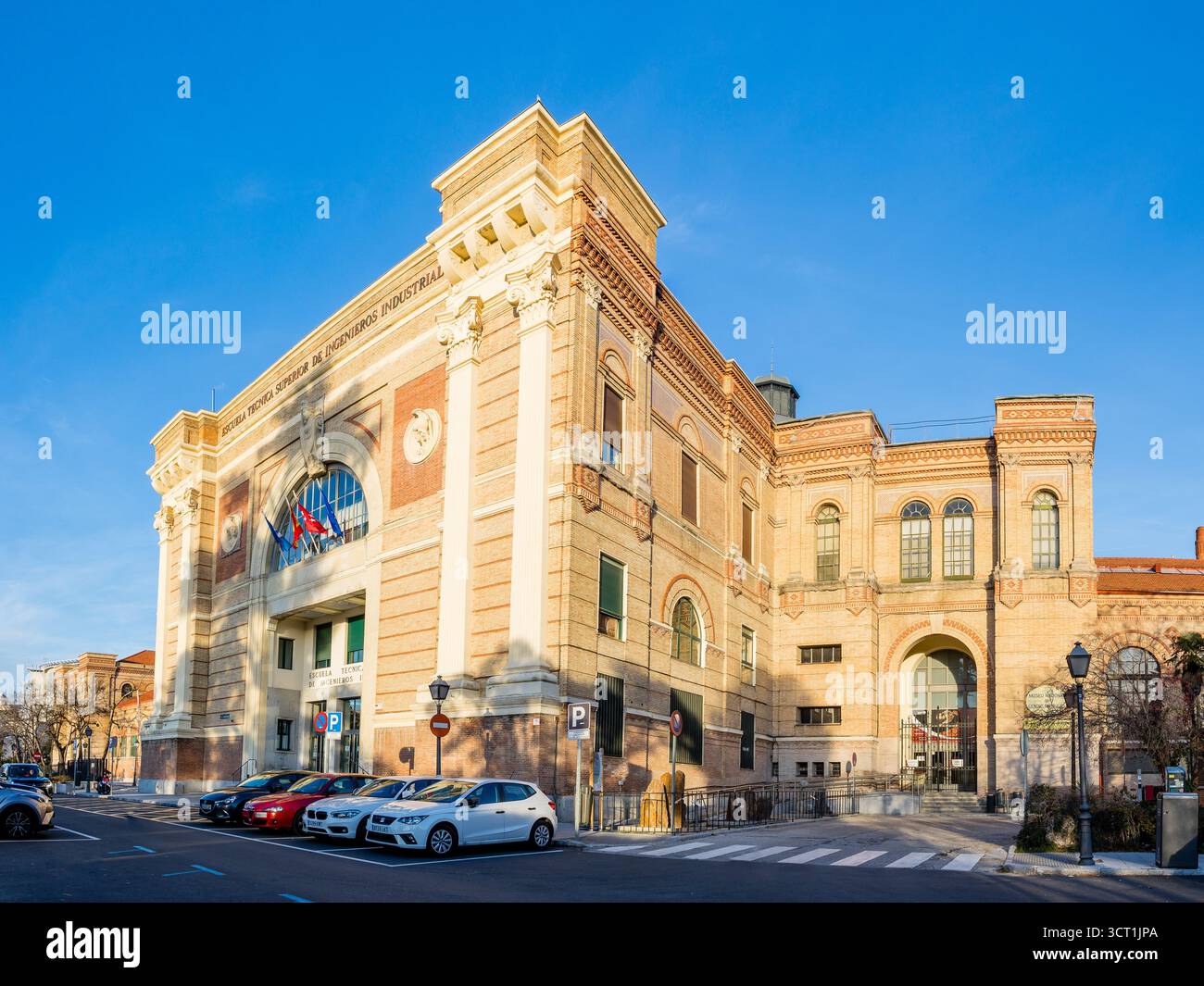 Museo nazionale di scienze naturali in via Paseo de la Castellana nella città di Madrid, Spagna Foto Stock