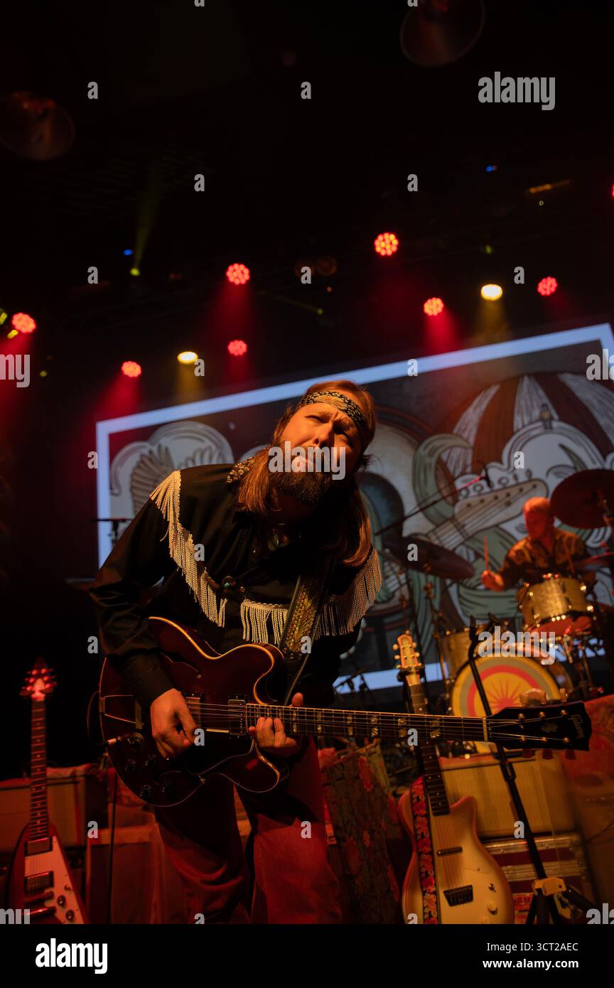 Leif De Leeuw Band al Q-Factory di Amsterdam, Paesi Bassi, 3-10-2025 Foto Stock