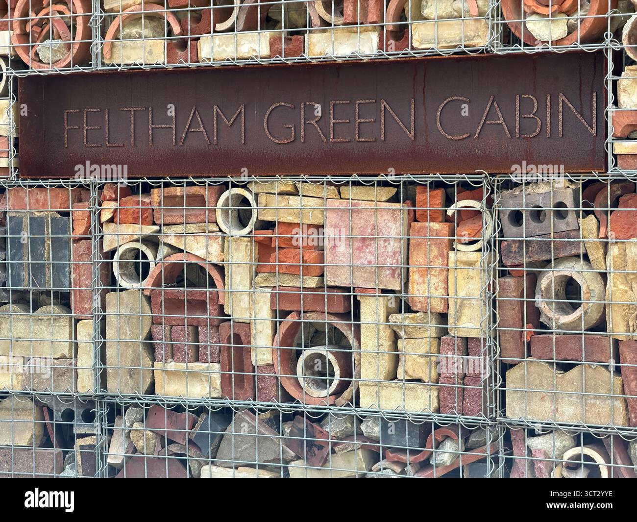 Feltham Green Cabin, Feltham, Londra Foto Stock