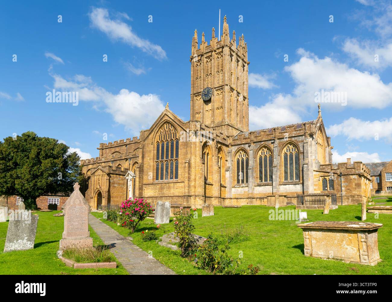 Chiesa di Santa Maria, Ilminster, Somerset, Inghilterra, Regno Unito Foto Stock