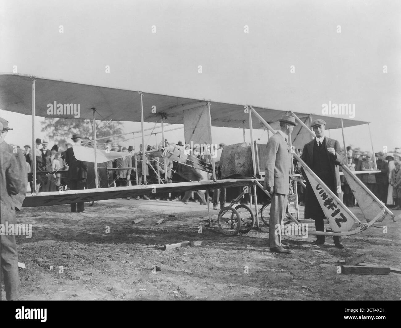 VIN-Fiz primo aereo ad attraversare gli Stati Uniti Foto Stock