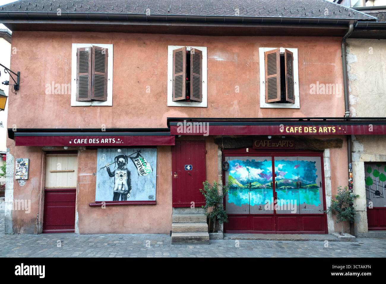 Annecy, Francia. Scene intorno ad Annecy, la città alpina nel sud-est della Francia. Foto Stock