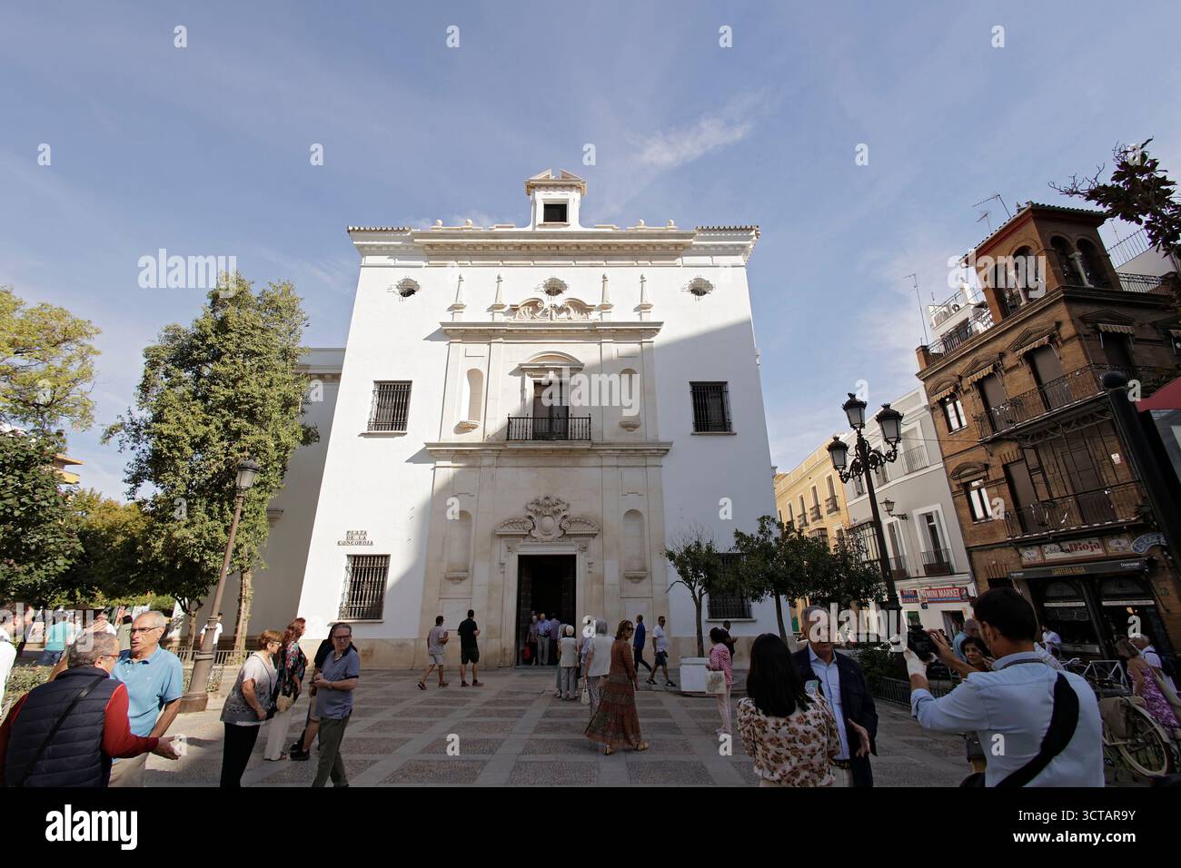 Siviglia, 27 settembre 2025. San Hermenegildo riapre al pubblico dopo il restauro. Foto: Juan Flores. SEGN. ARCHSEV. Crediti: Album / Archivo ABC / Juan Flores Foto Stock