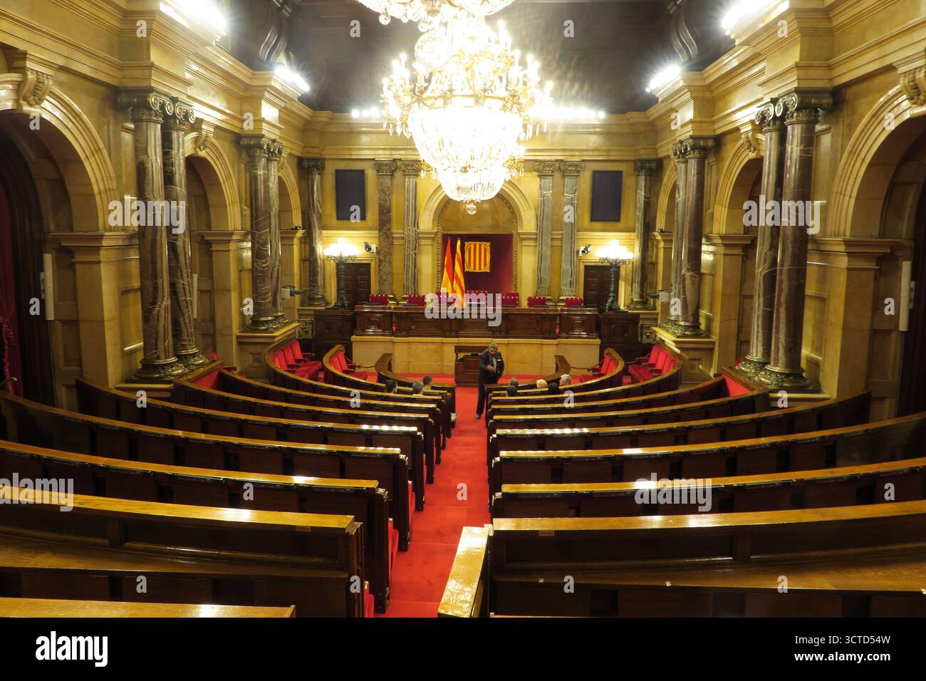 Barcellona, Parlamento della Catalogna Foto Stock