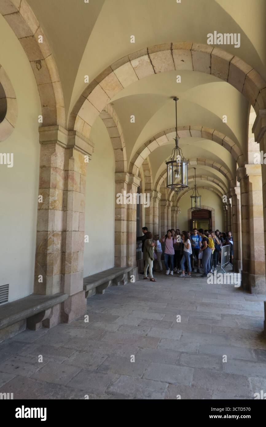 Barcellona, Parlamento della Catalogna Foto Stock