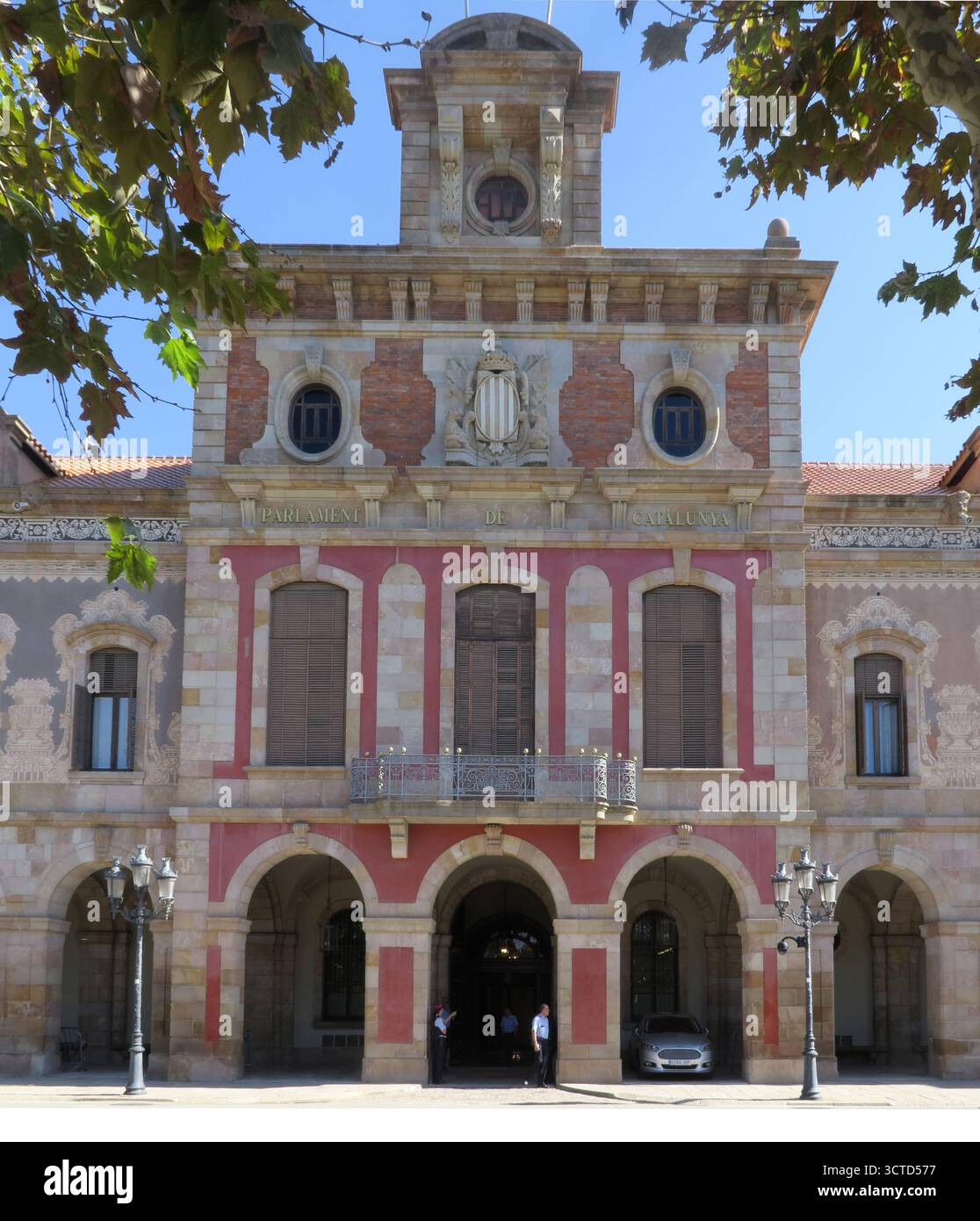 Barcellona, Parlamento della Catalogna Foto Stock