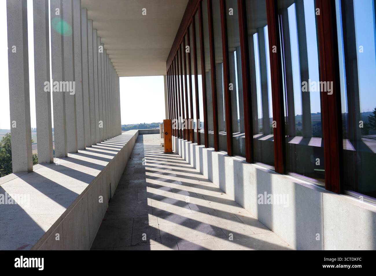 Literaturmuseum der moderne (architetto: David Chipperfield), Marbach (nur fuer redaktionelle Verwendung. Keine Werbung. Referenzdatenbank: http://www. Foto Stock