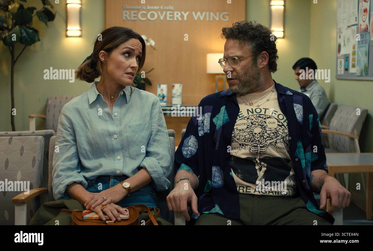 Platonic Rose Byrne e Seth Rogen Foto Stock
