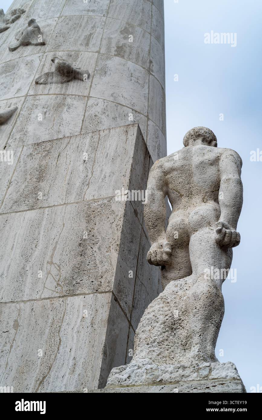 Monumento nazionale, Piazza Dam, Amsterdam Paesi Bassi Foto Stock