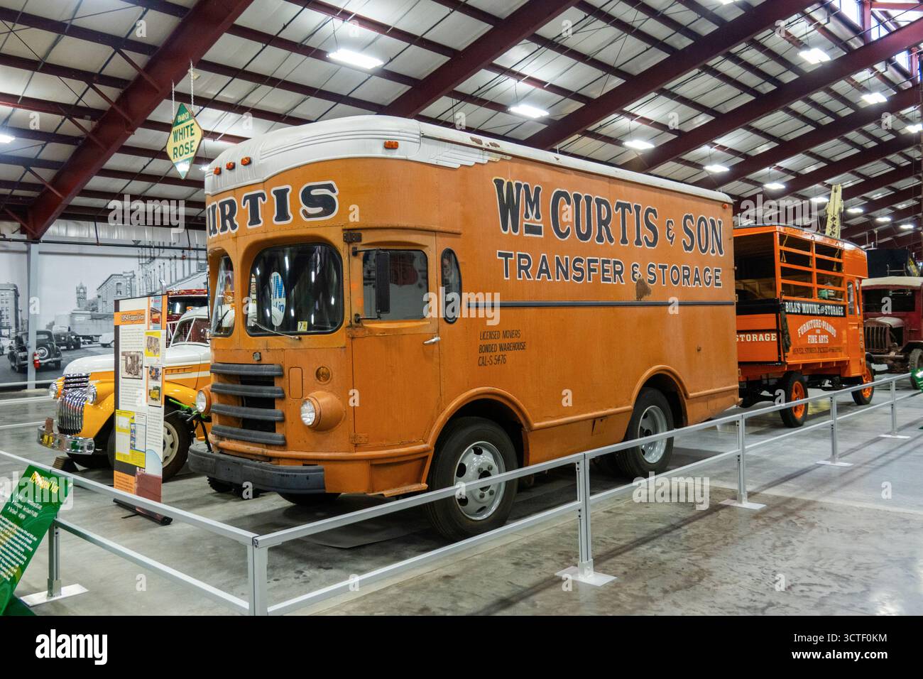 Iowa 80 Trucking Museum a Walcott, Iowa Foto Stock