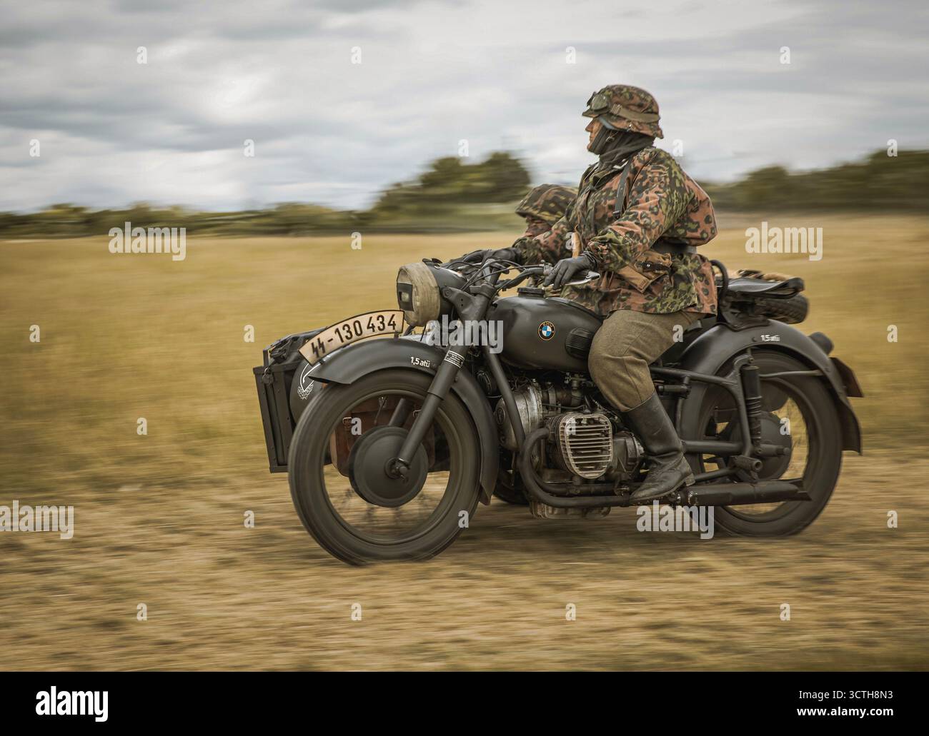 I veicoli militari Foto Stock