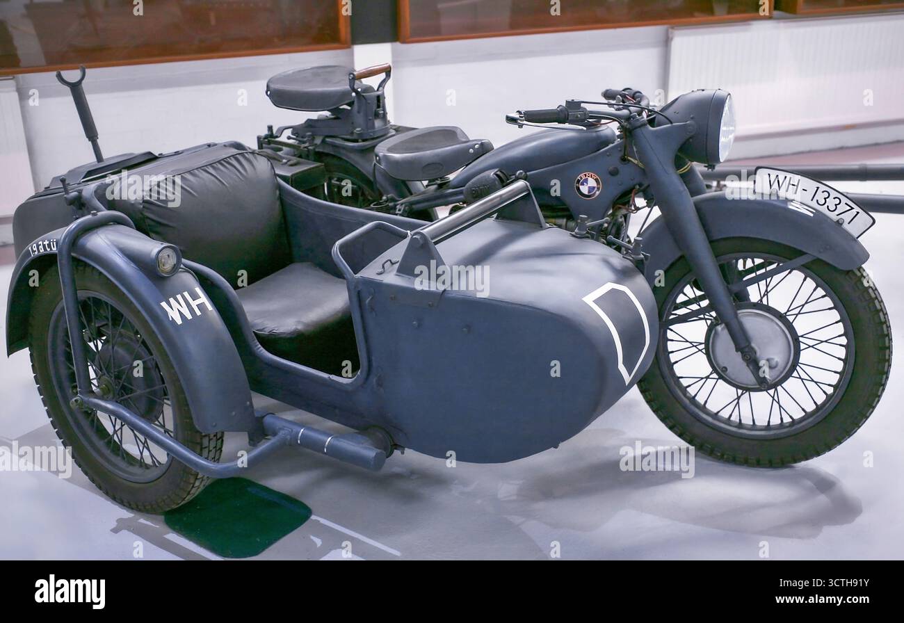 I veicoli militari Foto Stock