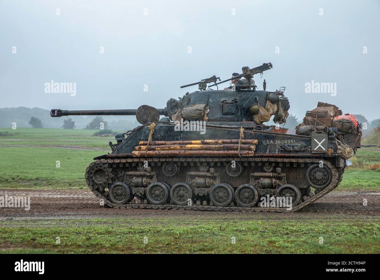 I veicoli militari Foto Stock