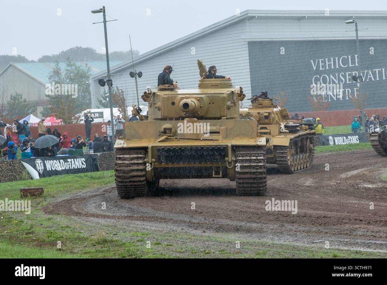 I veicoli militari Foto Stock