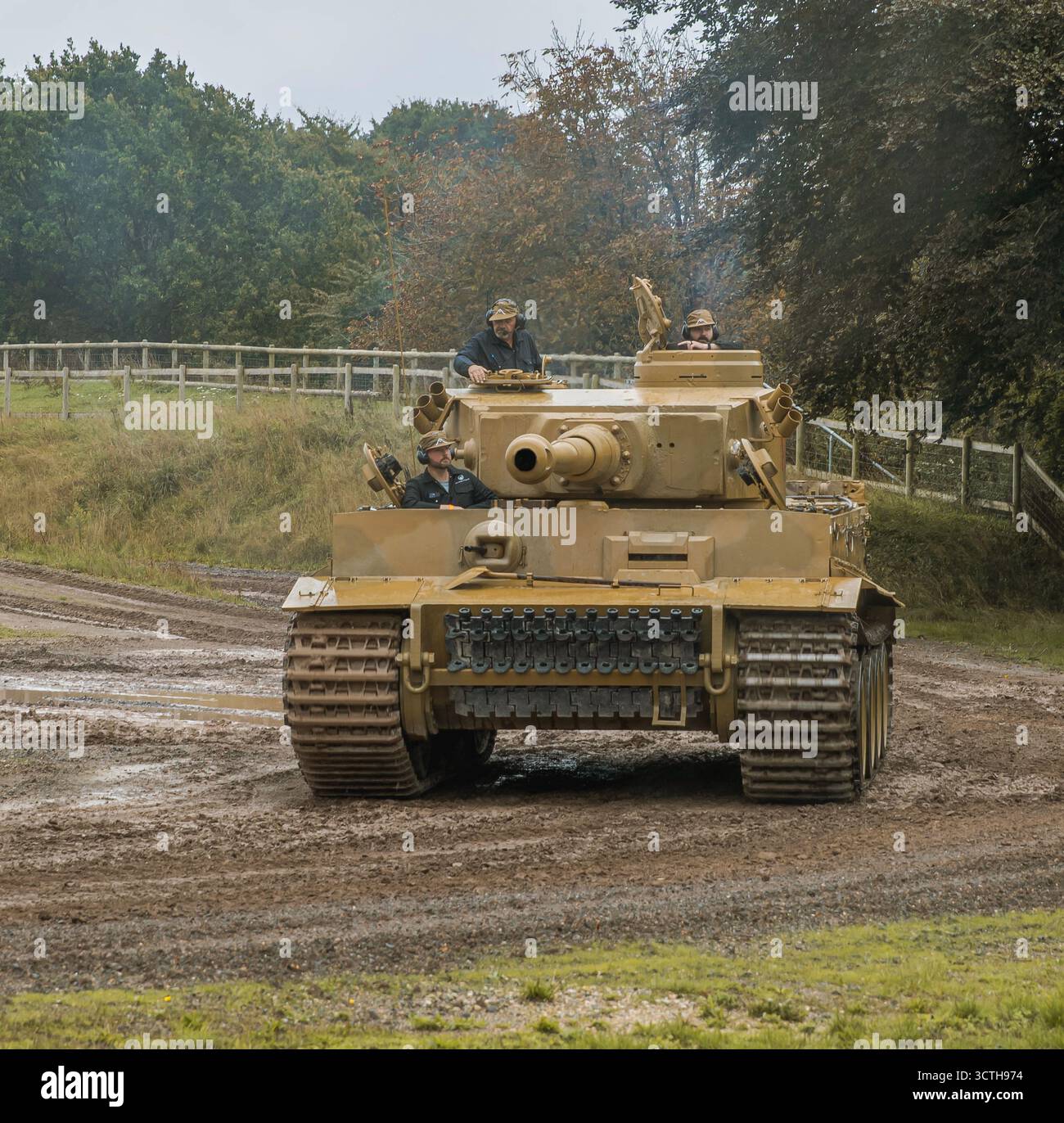 I veicoli militari Foto Stock