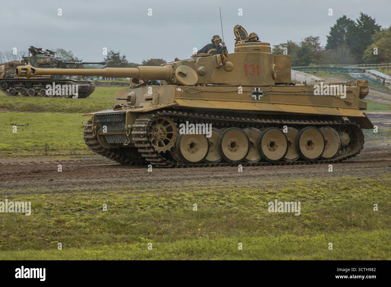 I veicoli militari Foto Stock