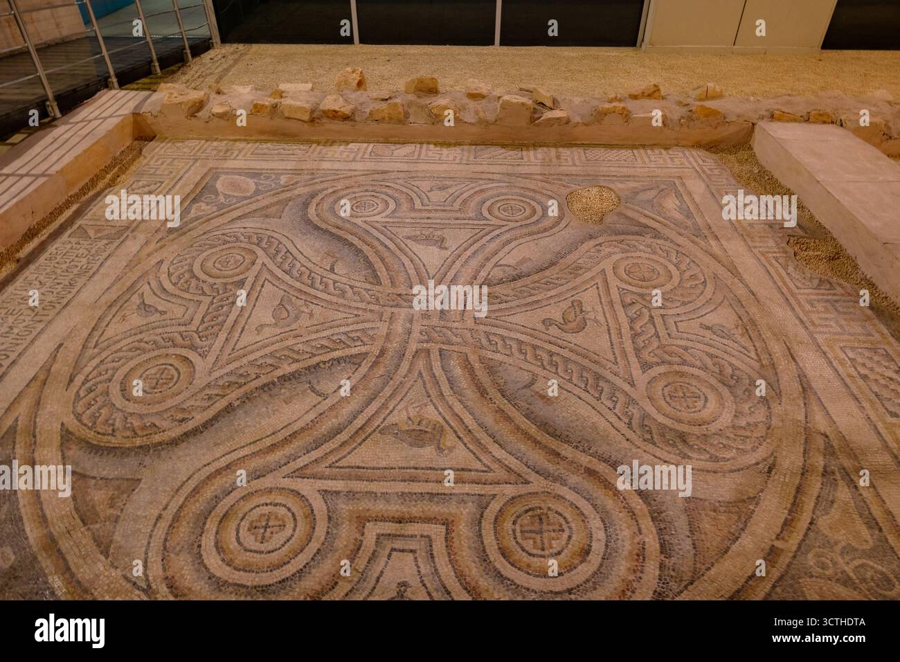 Museo del mosaico Zeugma. Mosaici dell'antica città di Zeugma. Gaziantep Turchia - 6.24.2025 Foto Stock