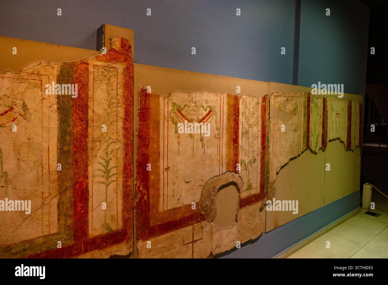 Affreschi nel Museo del mosaico di Zeugma. Visita la foto di Gaziantep. Gaziantep Turchia - 6.24.2025 Foto Stock